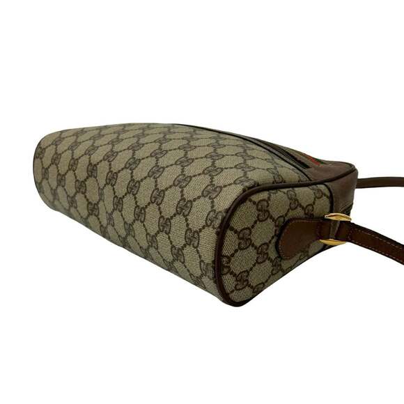 GUCCI Brown Leather Shoulder Bag - Picture 8 of 10